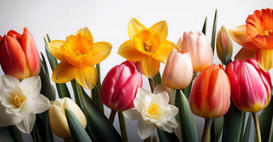 Creating Stunning Floral Displays with Tulips and Daffodils